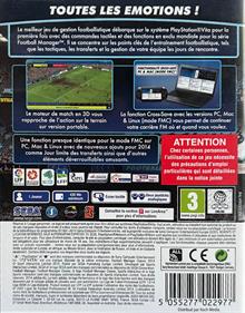 Football Manager Classic 2014 - Box - Back Image