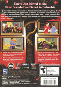 Desperate Housewives: The Game - Box - Back Image