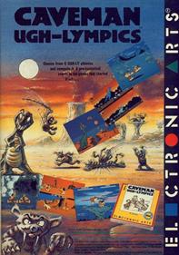 Caveman Ugh-Lympics - Advertisement Flyer - Front Image