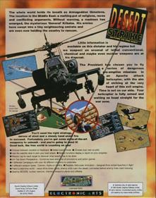 Desert Strike: Return to the Gulf - Box - Back Image