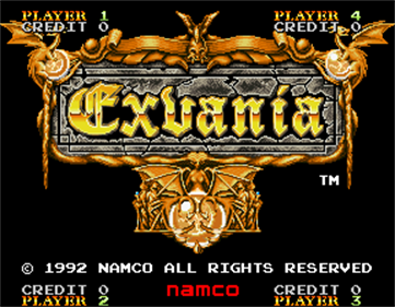 Exvania - Screenshot - Game Title Image