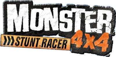 Monster 4x4: Stunt Racer - Clear Logo Image