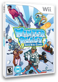 Winter Blast: 9 Snow & Ice Games - Box - 3D Image