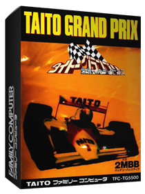 Taito Grand Prix: Eikou e no License - Box - 3D Image