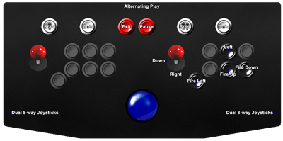 Krull - Arcade - Controls Information Image