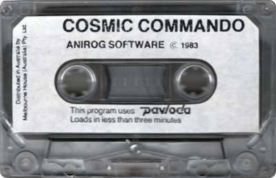 Cosmic Commando - Cart - Front Image