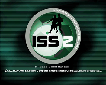 International Superstar Soccer 2 - Screenshot - Game Title Image