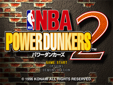 NBA In the Zone 2 - Screenshot - Game Title Image