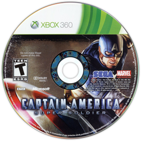 Captain America: Super Soldier - Disc Image