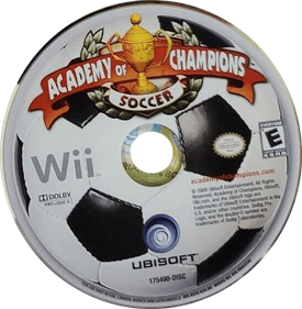 Academy of Champions: Soccer - Disc Image