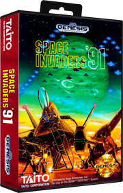 Space Invaders '91 - Box - 3D Image