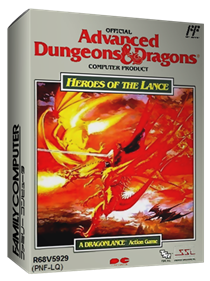 Advanced Dungeons & Dragons: Heroes of the Lance - Box - 3D Image
