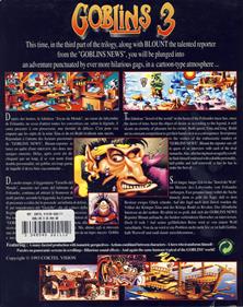 Goblins Quest 3 - Box - Back Image