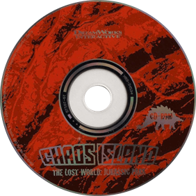 Chaos Island: The Lost World: Jurassic Park  - Disc Image