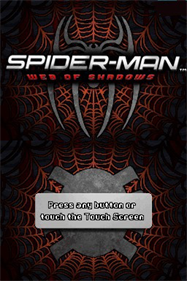 Spider-Man: Web of Shadows - Screenshot - Game Title Image