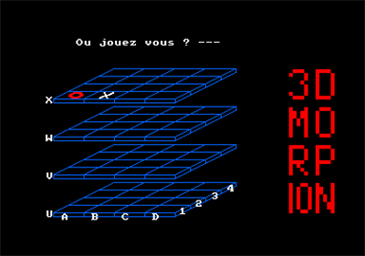 3D Morpion - Screenshot - Gameplay Image