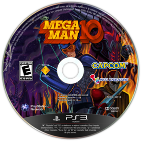 Mega Man 10 - Fanart - Disc Image