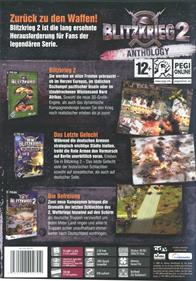 Blitzkrieg 2 Anthology - Box - Back Image