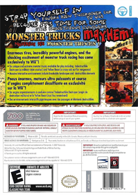 Monster Trucks Mayhem - Box - Back