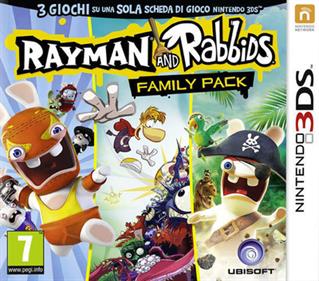 Rayman and Rabbids Family Pack - Box - Front Image