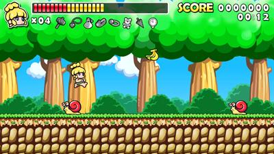 Wonder Boy Returns Remix - Screenshot - Gameplay Image