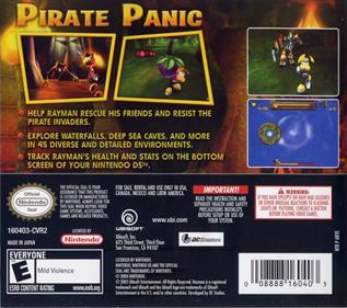 Rayman DS - Box - Back Image