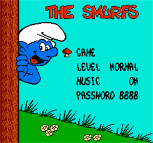 The Smurfs - Screenshot - Game Title Image