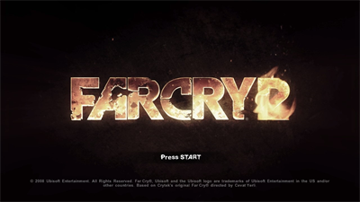 Far Cry 2 - Screenshot - Game Title Image