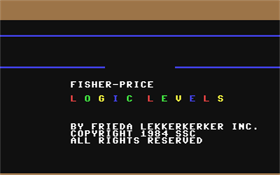 Logic Levels - Screenshot - Game Title Image