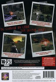 Twisted Metal: Black Online  - Box - Back Image