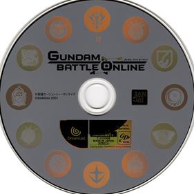 Gundam Battle Online - Disc Image