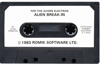 Alien Break In - Cart - Front Image