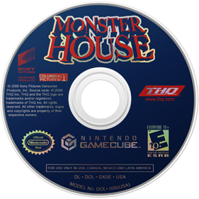 Monster House - Disc Image