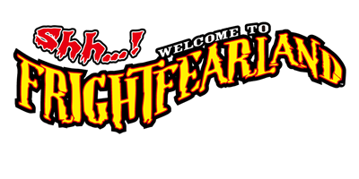 Shh...! Welcome to Frightfearland - Clear Logo Image