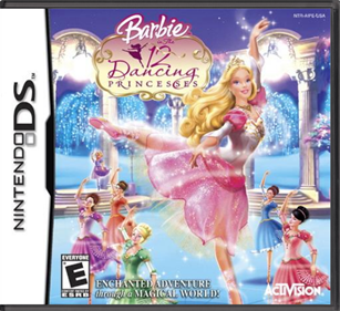 Barbie in The 12 Dancing Princesses - Box - Front - Reconstructed Image