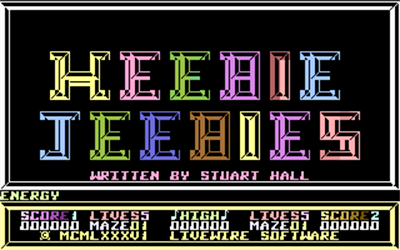 Heebie Jeebies - Screenshot - Game Title Image