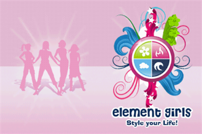 Element Girls: Style Your Life! - Screenshot - Game Title Image