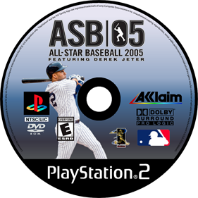 All-Star Baseball 2005 featuring Derek Jeter - Fanart - Disc Image