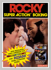 Rocky Super Action Boxing - Box - Front - Reconstructed