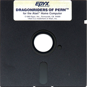 Dragonriders of Pern - Disc Image