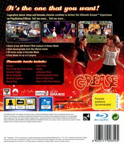 Grease Dance - Box - Back Image