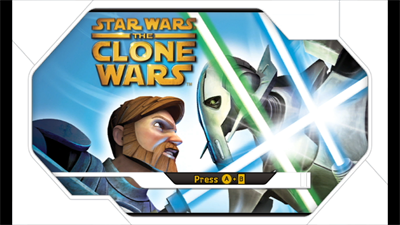 Star Wars: The Clone Wars: Lightsaber Duels - Screenshot - Game Title Image