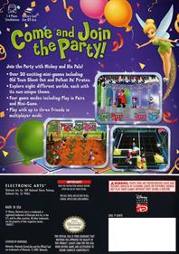 Disney's Party - Box - Back Image