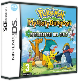 Pokémon Mystery Dungeon: Explorers of Sky - Box - 3D Image