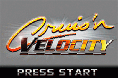 Cruis'n Velocity - Screenshot - Game Title Image