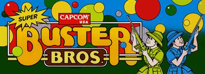 Super Buster Bros. - Arcade - Marquee Image