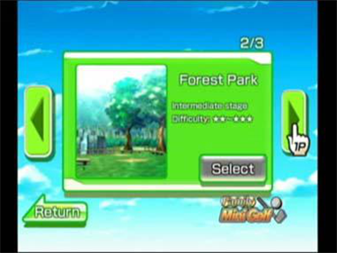 Family Mini Golf - Screenshot - Game Select Image