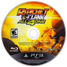 Ratchet & Clank: All 4 One - Disc Image