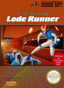 Championship Lode Runner - Fanart - Box - Front Image