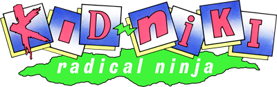 Kid Niki: Radical Ninja - Clear Logo Image